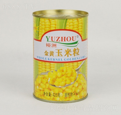 裕洲金黃玉米粒罐頭