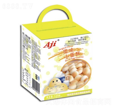 Aji原味小蛋酥125g